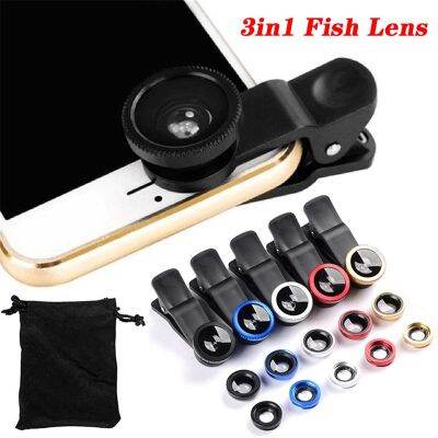 3in1 Fisheye Phone Lens 0.67X Wide Angle Zoom For iPhone iPad Xiaomi Fish Eye Len on Smartphone Lenses with Universal Phone Clip