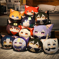 Genshin Impact อะนิเมะ Plush ของเล่นคอสเพลย์ Xiao Klee Venti Tartaglia Diluc Hutao Qiqi Keqing หมอนตุ๊กตา Mascot ของขวัญคอลเลกชัน