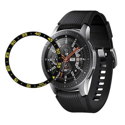 กล่องโลหะฝาครอบอุปกรณ์กีฬาสำหรับ Samsung Galaxy Watch,ฝาครอบฝาปิดแบบติดหน้าปัด46Mm/42Mm S3หน้าปัดเกียร์แบบคลาสสิก