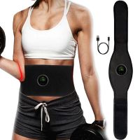 Muscle Stimulator Vibration Abdominal Toning Belt Electric Abs Trainer Toner Weight Loss New EMS Fitness Belts Workout Equiment Adhesives Tape