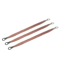 【YY】3PCS Span cablebridge connection ground wire copper id copper clad aluminum2.546square 200mm250mm300mm