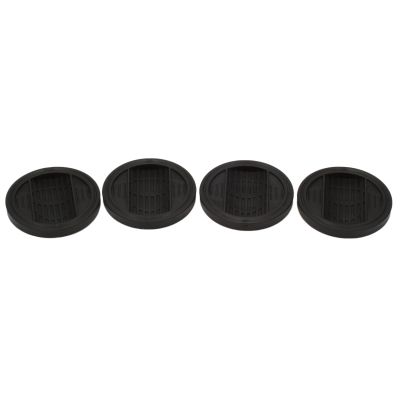 Furniture Castor Cups 4 PCS, Pads Non Furniture Coasters for Chair Leg Floor Protectors Bed Sofa Wheel