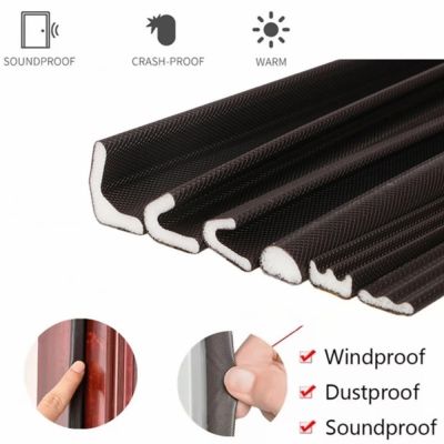 【LZ】 Soundproof Foam Sealing Strip Self-adhesive Window Weather Gap Filler Tapes Wrapped Door Water Proof Anti-collision Sticker