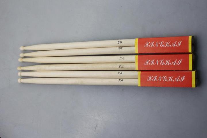 24pcs-of-maple-wood-oval-tip-drum-sticks-5a-5b-7a-drumsticks-16-inch-length-wholesale-pice