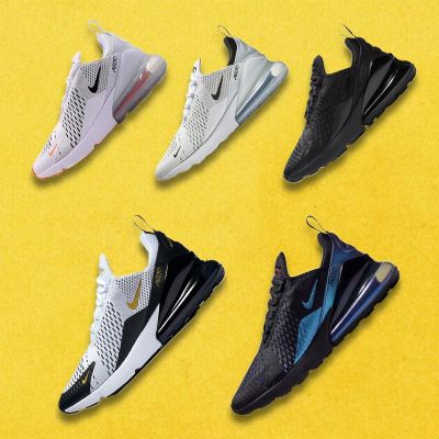 HOT New ★Original NK* Ar* Max- 270 Mens And Womens Comfortable Casual Sports Shoes Fashion All-Match รองเท้าวิ่ง {Free Shipping}
