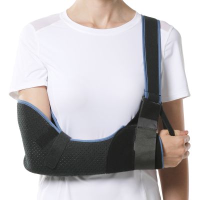 VELPEAU Arm Sling for Hand Injury and Dislocated Rotator Cuff Support Medical Arm Immobilizer Comfortable and Soft for Sleeping