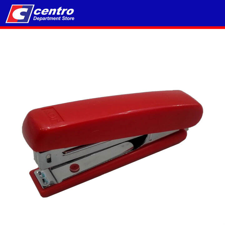 CENTRO JOY STAPLER NO. 10 OFFICE AND SCHOOL EQUIPMENT RED | Lazada PH