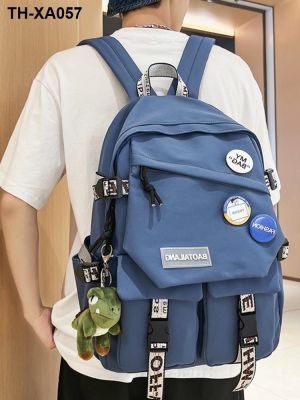 ▬™☃ male elementary school students as much 2023 new to five or six years boy handsome large capacity backpack junior high