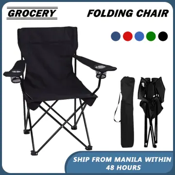 CONFINITY Camping Chair Foldable With Back Rest And Lightweight