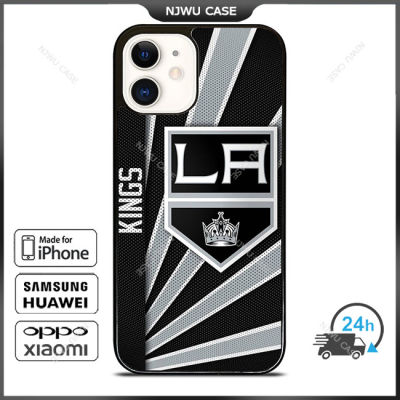 La Kings Los Angeles Phone Case for iPhone 14 Pro Max / iPhone 13 Pro Max / iPhone 12 Pro Max / XS Max / Samsung Galaxy Note 10 Plus / S22 Ultra / S21 Plus Anti-fall Protective Case Cover
