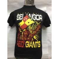 New FashionSelangor FA Red Giants Flag T-Shirt 100% Cotton 2023