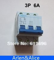 3P 6A 400V 50HZ/60HZ Circuit breaker MCB C TYPE