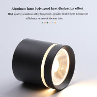 Dimmable Cylinder LED Downlights 10W 12W 15W COB LED Ceiling Spot Lights AC85~265V LED Background Lamps simpl dimmer