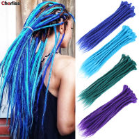 แฮนด์เมด Dreadlocks ต่อผมสังเคราะห์ Dreads สำหรับผู้หญิง Dreadlocks ตะขอ ids ผมโครเชต์ผมสไตล์ฮิปฮอปสำหรับผู้ชาย