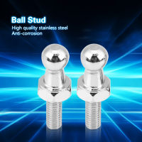 【Clearance Sale】2 ชิ้นรถสแตนเลส Ball สลักเกลียวไม่มีหัว M6 สำหรับแก๊ส Struts หัวบอล Ball Stud， Ball Stud Bolt， Ball Bolt， Ball Stud Bolt M8， Ball Stud Bolt M6 for Gas