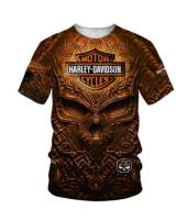 T SHIRT -  HOT Harley-Davidson 3D T-Shirt Unisex,xzx180305  3D T-Shirt All Over Printed 20