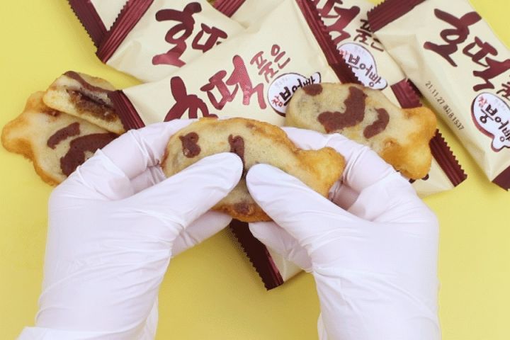 noona-mart-ขนมเกาหลี-ขนมปังปลาโฮต็อก-ไส้น้ำผึ้งและเมล็ดทานตะวัน-orion-cham-bungeobbang-hotteok-248g
