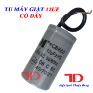 Tụ máy giặt 12UF có dây, phụ kiện thay thế quan trọng không thể thiếu của