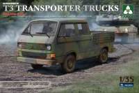 พลาสติก โมเดล ประกอบ  takom สเกล1/35 BUNDESWEHR T3 TRANSPORTER TRUCKS Double Cab TK-2014