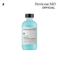 Perricone Md No:Rinse Micellar Cleansing Treatment 118ml เพอร์ริโคน เอ็มดีโน รินส์ไมเซล่า คลีนซิ่ง ทรีทเมนท์ โทนเนอร์ ทำความสะอาดรูขุมขน ทำความสะอาดเครื่องสำอาง มอบผิวเปล่งปลั่ง ชุ่มชื่น