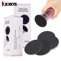 60 Pcs Replacement Sandpaper Discs Pad Sanding Paper For Electric Foot File Callus Hard Dead Skin Remover Grinding Pedicure Tool