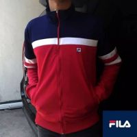 FILA เสื้อแจ็กเก็ตลําลอง แบบพรีเมี่ยม สําหรับผู้ชาย