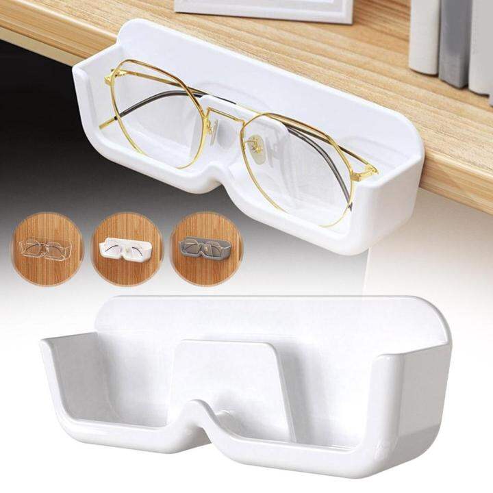 Glasses Storage Box Wall Mounted Perforated Free Decoration Nearsighted