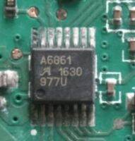 A6861 การควบคุมไดรฟ์มอเตอร์พวงมาลัย MG IC ชิปโมดูล A6861KLPTR-T แบรนด์ใหม่