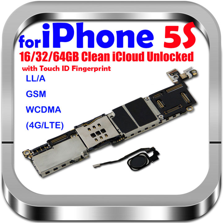 full-unlocked-for-iphone-5s-motherboard16gb32gb64gb-100-original-for-iphone-5s-mainboard-withno-touch-id-free-icloud