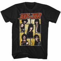 Hot sale Bon Jovi BAND graphic Mens 100% Cotton Round Neck Short Sleeve T-Shirt  Adult clothes