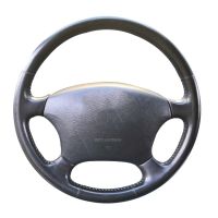 ฝาครอบถักเปียแบบทำมือสำหรับพวงมาลัยรถยนต์สำหรับ Toyota Land Cruiser Prado 120 Odyssey Prelude Original Steering Wheel Braid