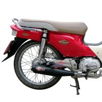 ท่อ DREAM SUPER CUB ย่น ท่อผ่า ดรีม ท่อผ่าหมก DREAM SUPER CUB ย่น  ท่อ มอก.  พร้อมคอท่อ สแตนเลส 25 มิล ขนาด ยาว 52 กว้าง 8 สูง 13 ซม.