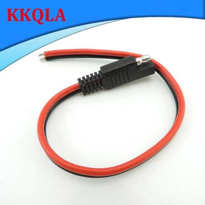 QKKQLA 30CM 14AWG SAE extension cord Quick Copper Disconnect Connector power adapter Plug Cable DC Wire for Solar Automotive Battery
