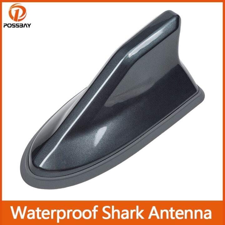 Car Waterproof Shark Fin Antenna Auto Radio Aerials Stronger Signal For
