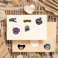 ?ZONGLONG? 90ชิ้นโอลด์สคูลกันน้ำสติ้กเกอร์ลายการ์ตูนสวนสัตว์สเก็ตบอร์ดสติกเกอร์ของเล่นสุดเจ๋งสำหรับเด็ก