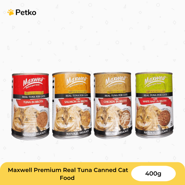 Maxwell Premium Real Tuna Canned Cat Food 400g Lazada PH