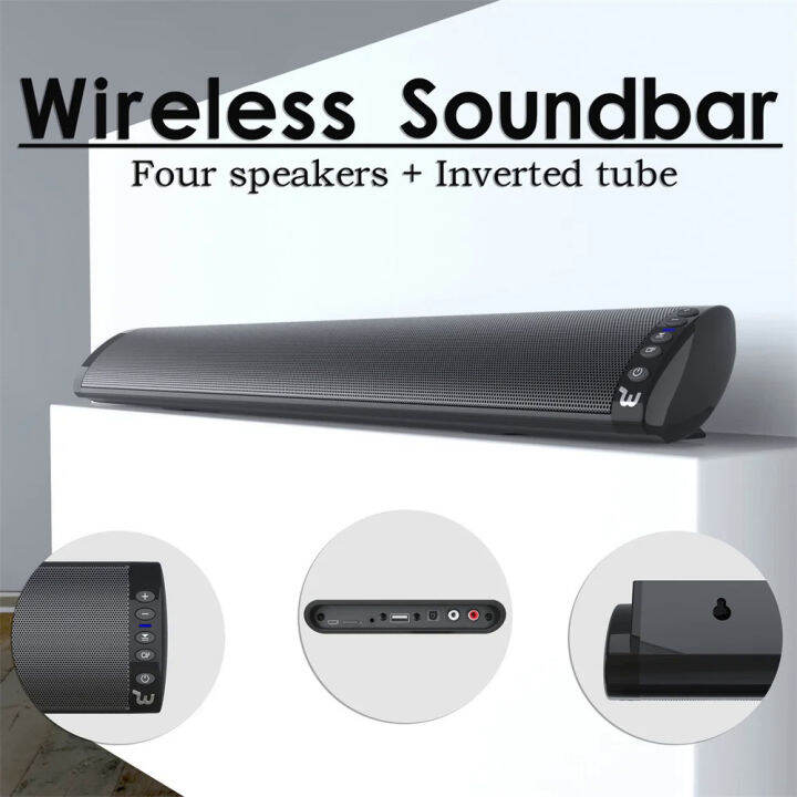 Kuat Soundbar bunyi Radio Blaster Bar Audio TV PC komputer Subwoofer