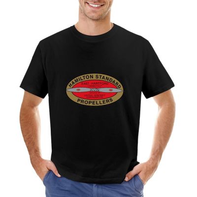 Reproduction Of The Hamilton Standard Logo T-Shirt Vintage T Shirt Men T Shirt