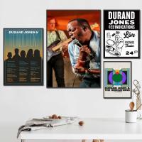 durand jones and the indications band 24x36 Decorative Canvas Posters Room Bar Cafe Decor Gift Print Art Wall Paintings Drawing Painting Supplies
