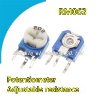 50PCS RM065 WH06 Potentiometer Adjustable Resistance 100R 200R 500R 1K 2K 5K 10K 20K 50K 100K 200K 500K 1M 2M Precision Variable