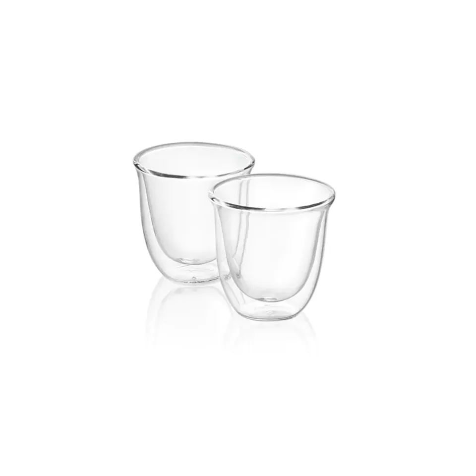 DeLonghi 2 Espresso Double Wall Thermal Glasses DLSC310