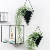 Wall Hanging Planter Wedding Flower Vase Geometric Planter Wall Decor Air Plant Vase for Wedding Party Event Home Decoration