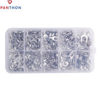 PANTHON 320ชิ้นไม่มีฉนวนชุดตัวเชื่อมต่อแบบมีสายตะเข็บแหวนส้อมเทอร์มินัลไฟฟ้าเชื่อมต่อสายไฟหุ้ม