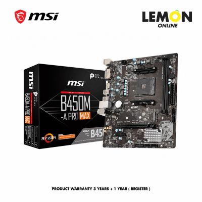 MSI Motherboard B450M-A Pro Max