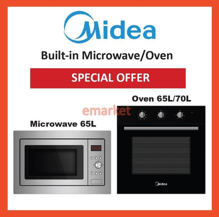 Midea BuiltIn Oven Midea 70L Built In Oven Lazada
