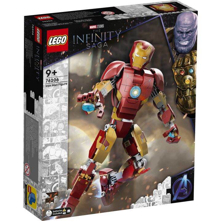 lego-marvel-76206-iron-man-figure-buildable-toy-381-pieces