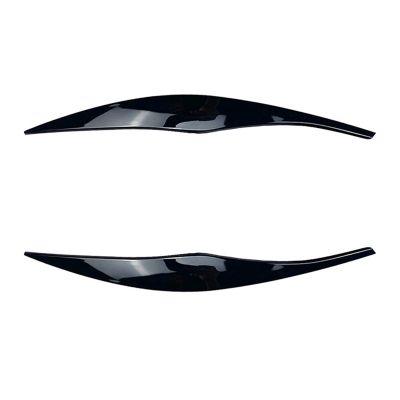 Car Headlights Eyebrows Eyelids Cover Eyelash Head Light Stickers for BMW 3 Series E90 E91 320I 330I 05-12