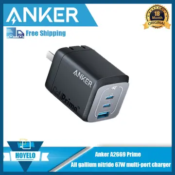 Anker Prime 100W USB C Charger, Anker GaN Wall Charger, 3-Port Compact Fast  PPS Charger, for MacBook Pro/Air, Pixelbook, iPad Pro, iPhone 15/Pro,  Galaxy S23/S22, Note20, Pixel, Apple Watch, and More 