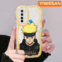 YIWESAN เคสสำหรับ Xiaomi Redmi Note 8 Note 8T Note 9ลายเด็กผู้ชายเท่ห์เคสเคสโทรศัพท์โปร่งใสซิลิโคนนิ่มลายคลื่นเนื้อครีมหลากสี