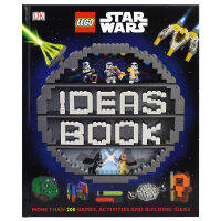 L.E.G.O S.tar wars ideas book DK L.E.G.O S.tar wars creative book L.E.G.O builds creative educational activities to enhance hands-on ability and improve childrens cognitive ability English original imported childrens book